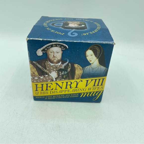 Henry the VIII and his Disappearing Wives Hot Beverage Coffee/Tea Mug NEW Gift - Picture 11 of 12